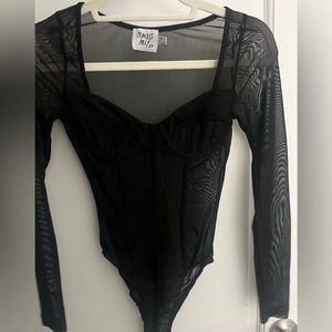 Princess Polly Mesh Corset bodysuit